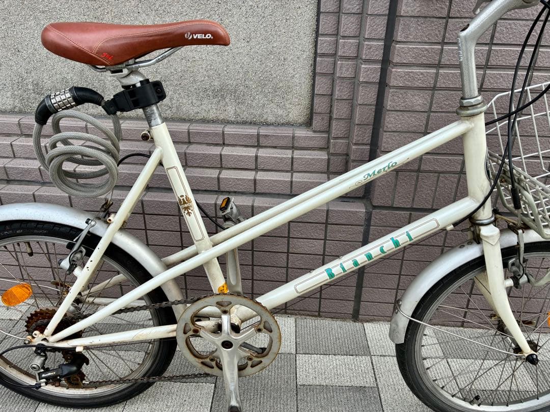 ビアンキ メルロー　Merlo 20 インチ　ミニベロ 白色　東京