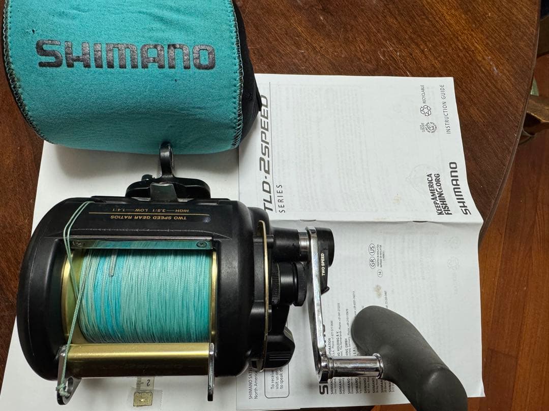 SHIMANO TLD-2SPEED 50LRSA リール