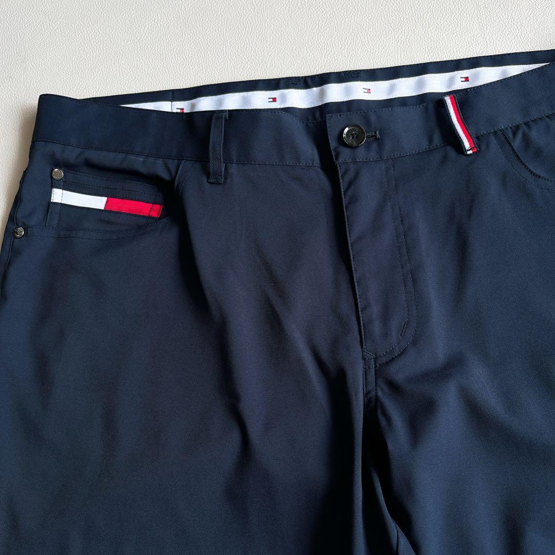 美品！トミーヒルフィガーゴルフ　パンツLL　メンズ 紺ネイビー　XL