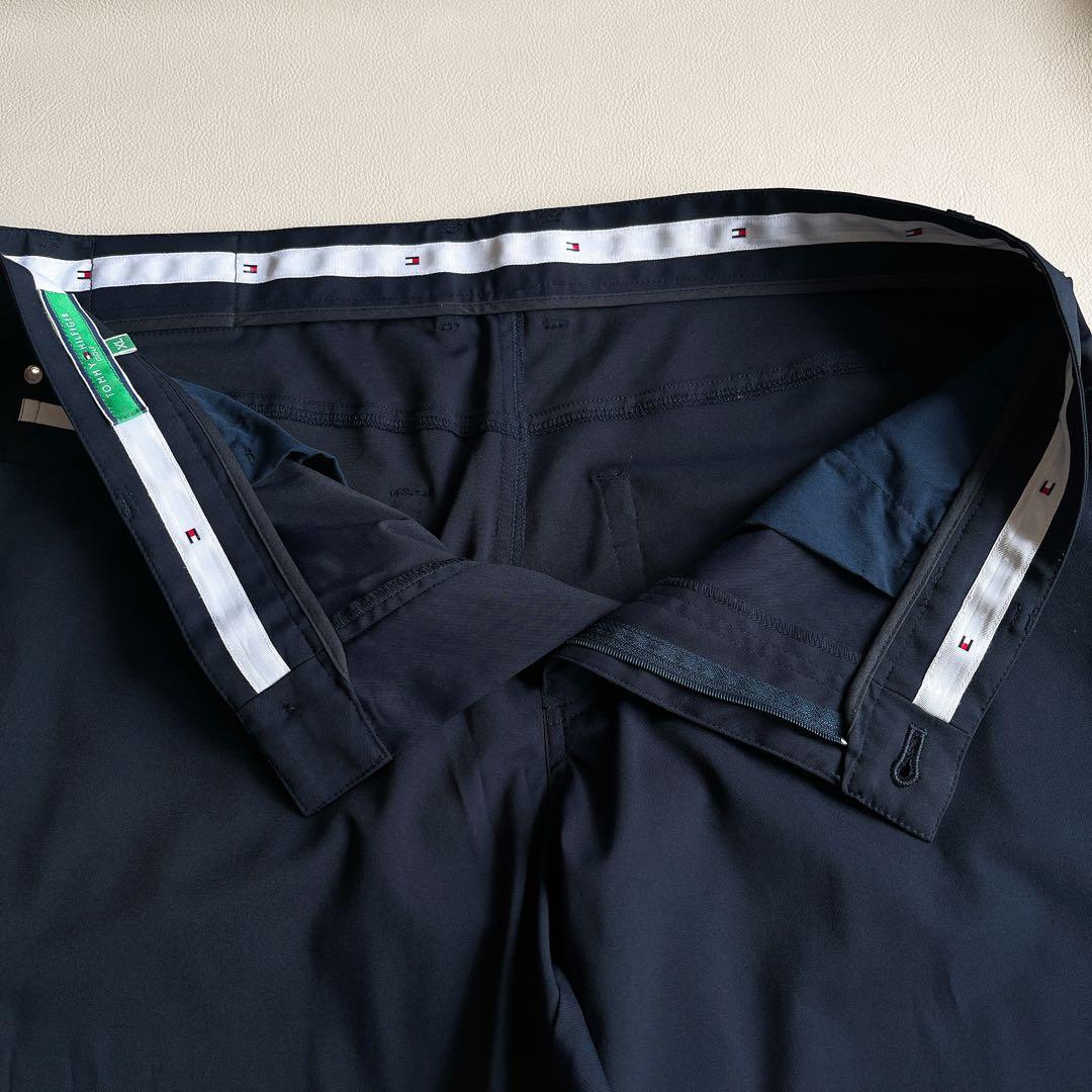 美品！トミーヒルフィガーゴルフ　パンツLL　メンズ 紺ネイビー　XL
