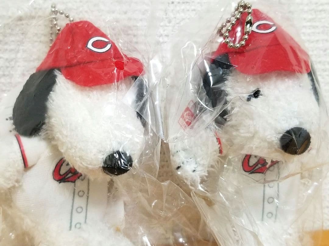 【希少 エラー品】広島東洋カープ スヌーピー コラボ 限定 ぬいぐるみ タオル