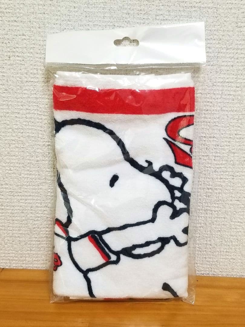 【希少 エラー品】広島東洋カープ スヌーピー コラボ 限定 ぬいぐるみ タオル