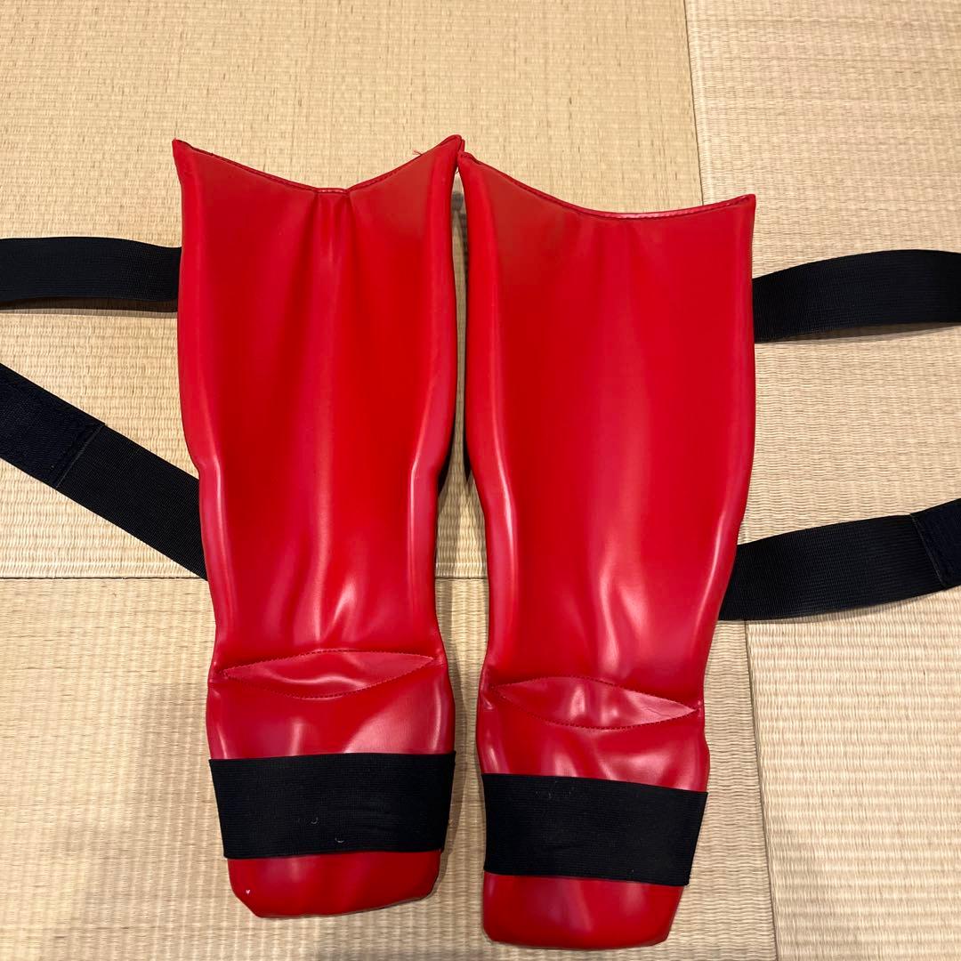 キッズ、グローブ&レッグプロテクター
