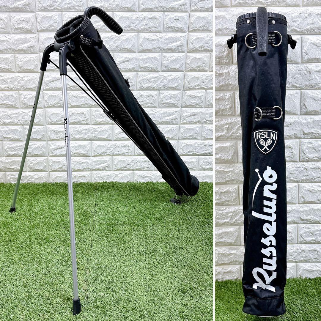 新品未使用☆ Russeluno ラッセルノ　キャディバッグ　スタンドバック付