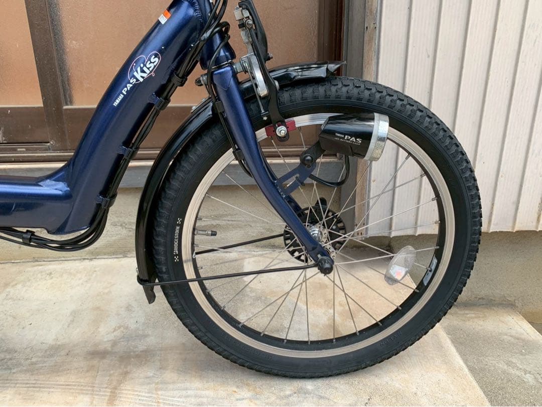 電動自転車　№8062 ヤマハ PAS Kiss 20インチ ネイビー