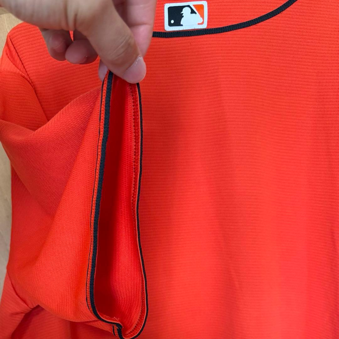 【美品/Lサイズ】MLBサンフランシスコ・ジャイアンツ ナイキユニフォーム 無地