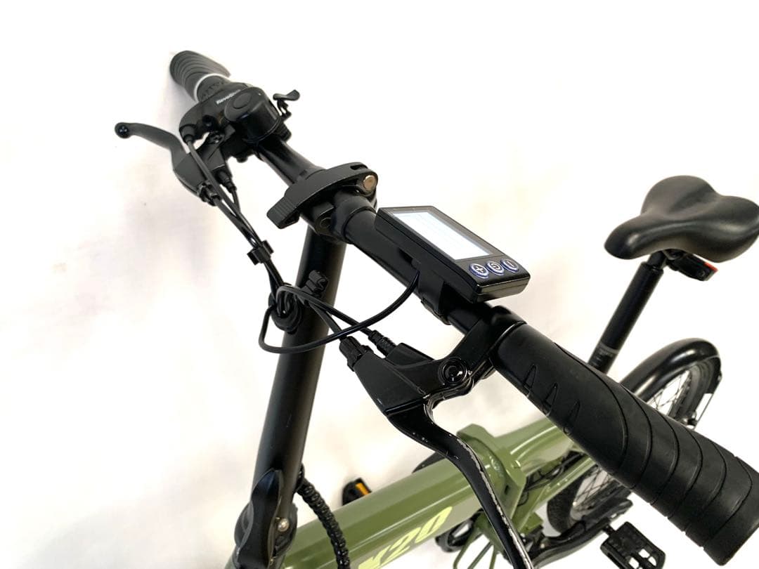 送料無料 PYKES PEAKディスク電動アシスト自転車 20インチ動作確認済