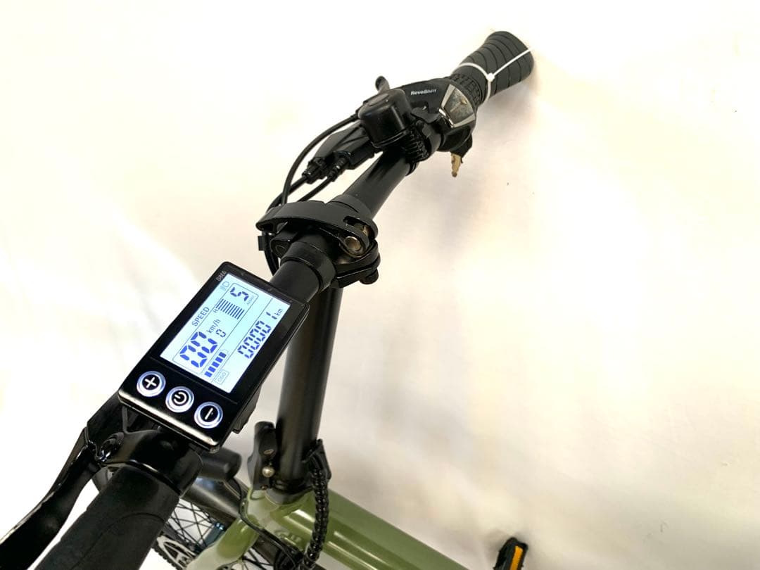 送料無料 PYKES PEAKディスク電動アシスト自転車 20インチ動作確認済