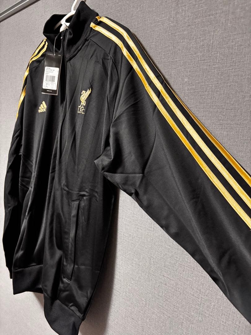 【タグ付き・未使用】Liverpool FC adidas ジャケット 黒
