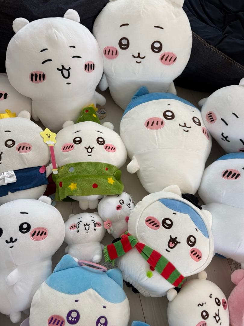 ちいかわ　ハチワレまとめ売り　ちいかわ　ぬいぐるみ　マスコット　クレーンゲーム