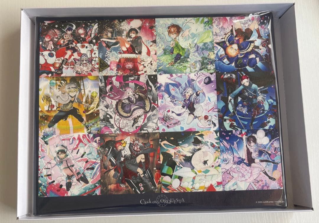 Clock over ORQUESTA クロケスタ キャンバスアート