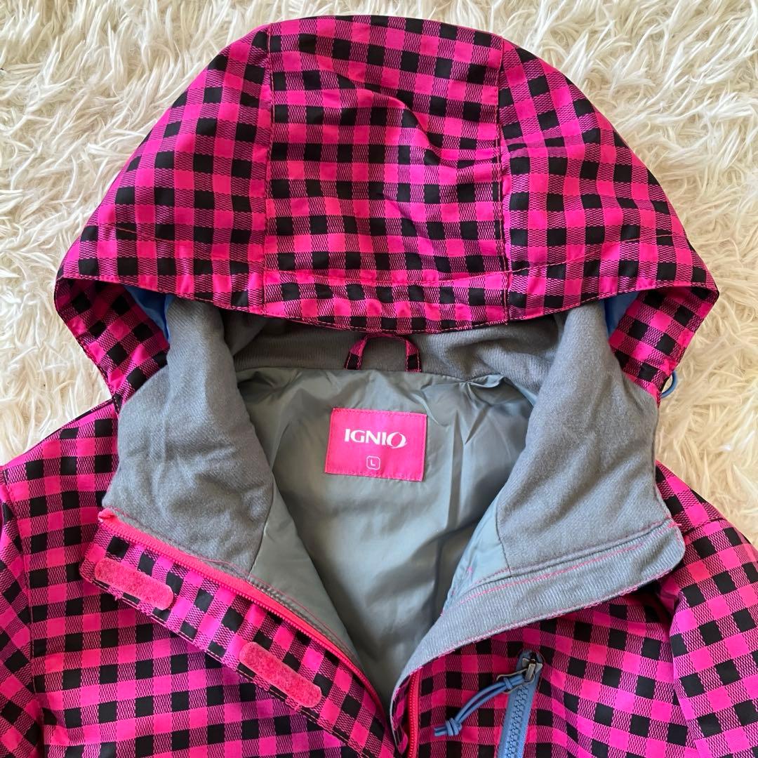 #10Q✨IGNIO✨スキー スノボ ウェア 上下セット レディースL