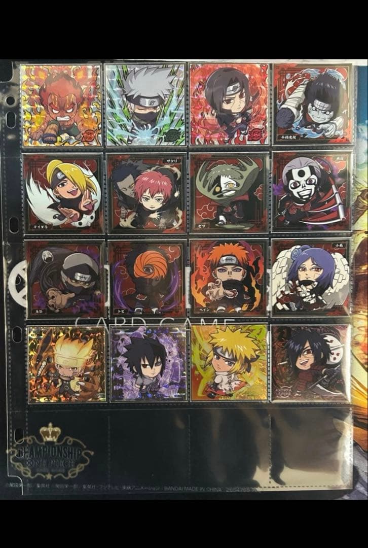 NARUTO シールウエハース 1弾〜4弾コンプリート