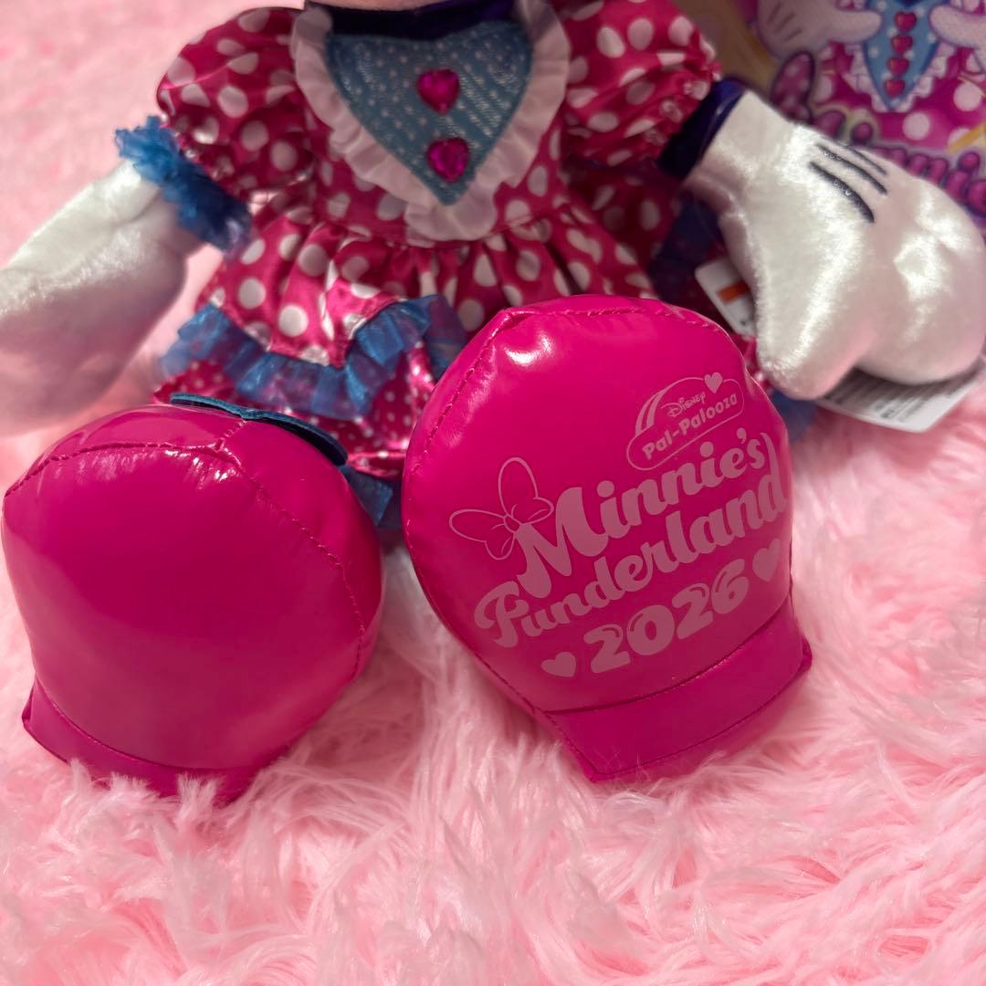 ミニー　ファンダーランド　パルパルーザ　ディズニー　ぬいぐるみ　2026 新品