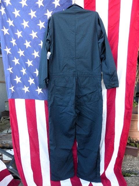米軍実物　NAVY　ユティリティカバーオール 44L　FR　難燃 つなぎ 161