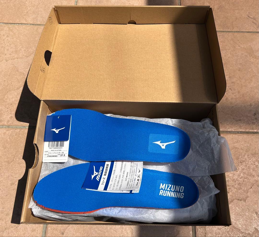 美品　Mizuno ウェーブライダー28 27.5cm