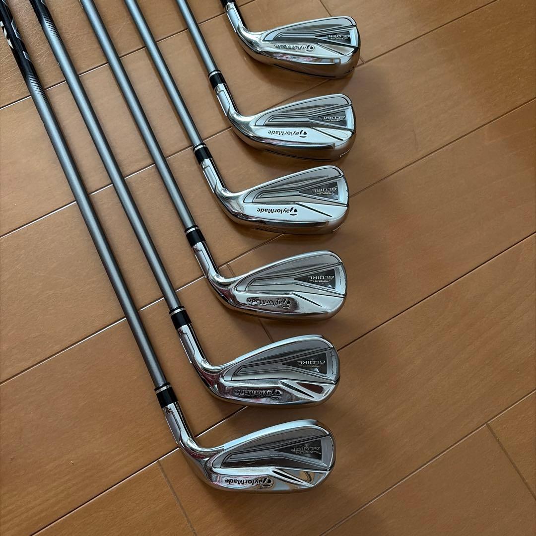 テーラーメイドステルスグローレアイアン 6〜PW.AW(6本セット)