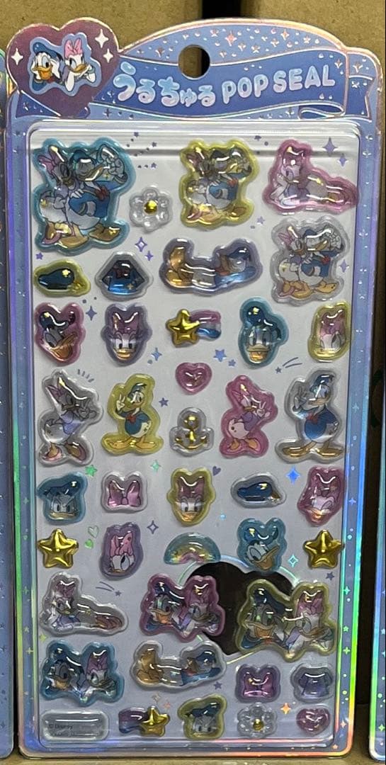 うるちゅるポップシール8枚セット♬まとめ売り ディズニースンスントムジェリなど