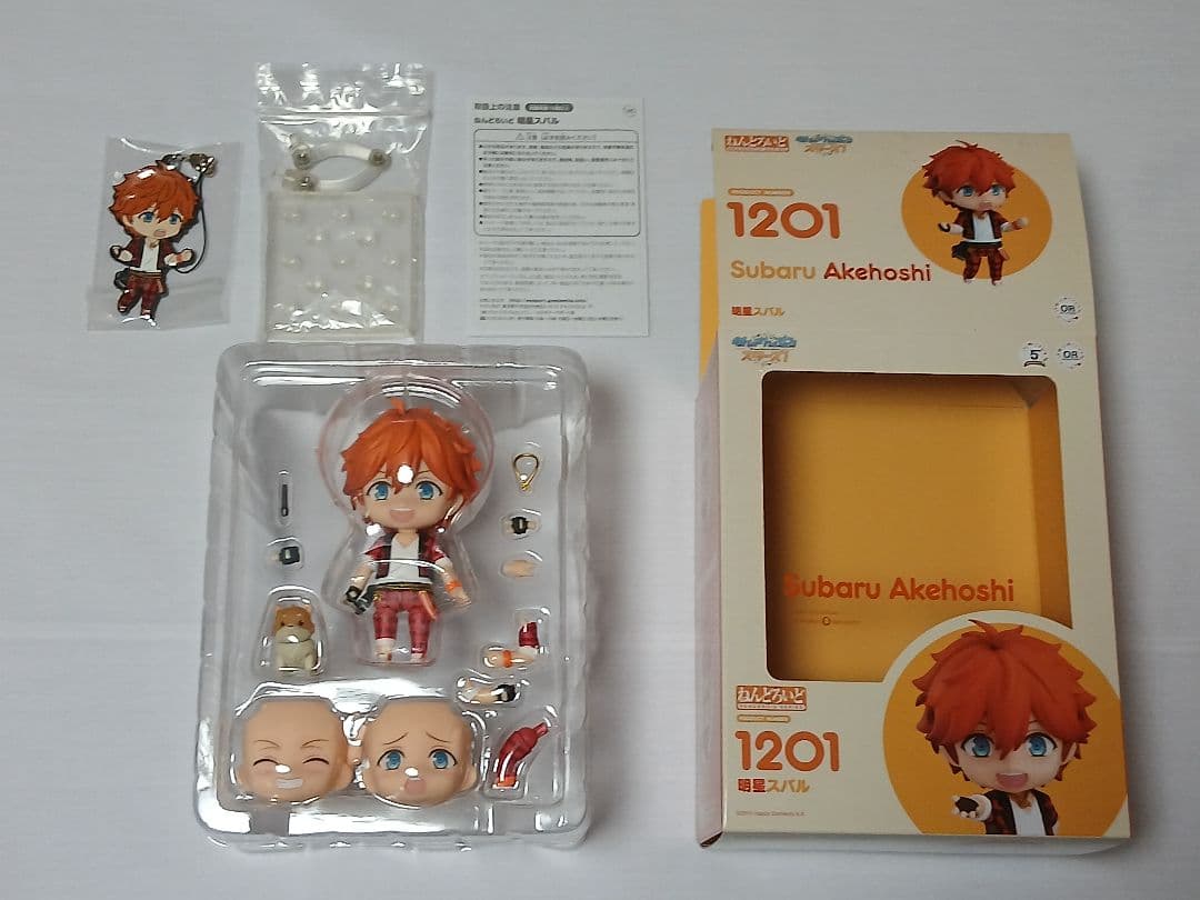 あんスタ ねんどろいど 明星スバル アニメイト購入特典ラバーストラップ付き