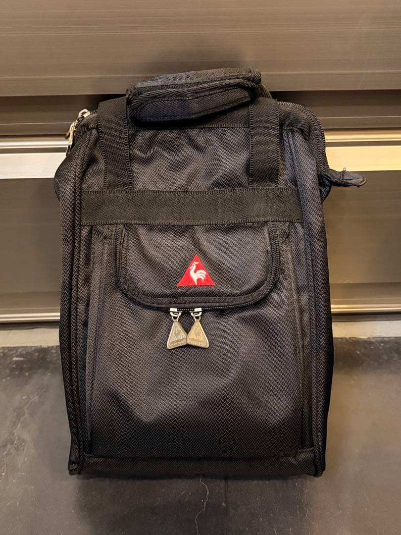 ★美品★バック付★le coq sportif ゴルフシューズ WLS ブラック
