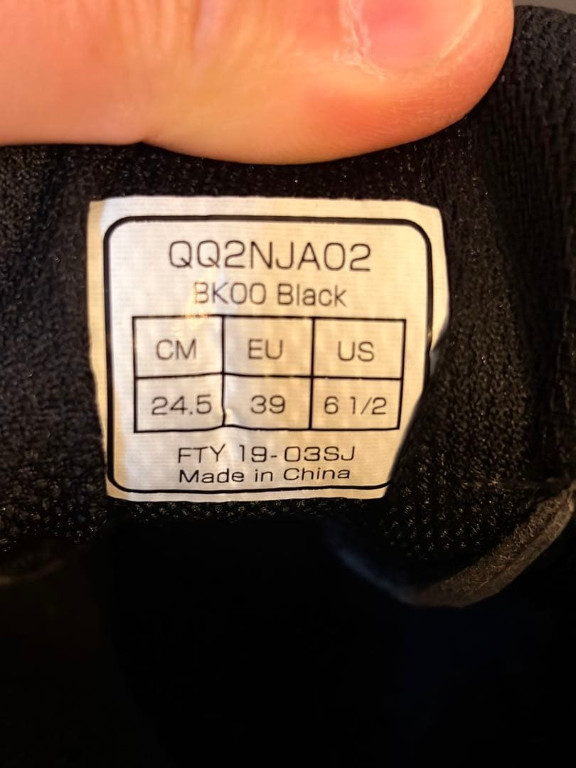★美品★バック付★le coq sportif ゴルフシューズ WLS ブラック