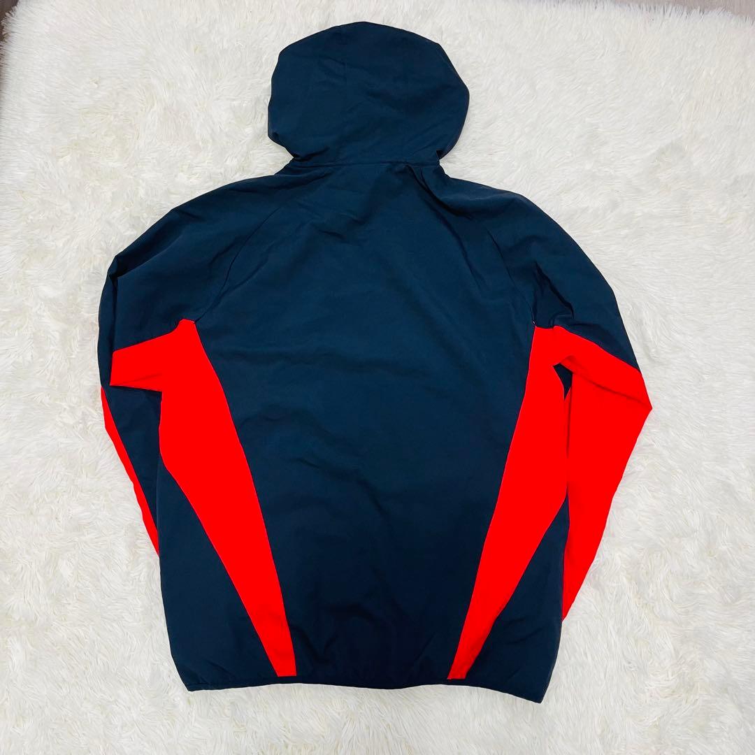NIKE ナイキ ナイロンセットアップ 上下 薄手 フード ドローコード