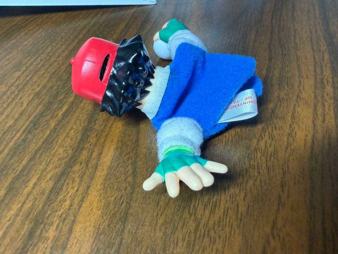 アニメ　ポケモン　サトシ　指人形　当時物　TOMY アニポケ　主人公