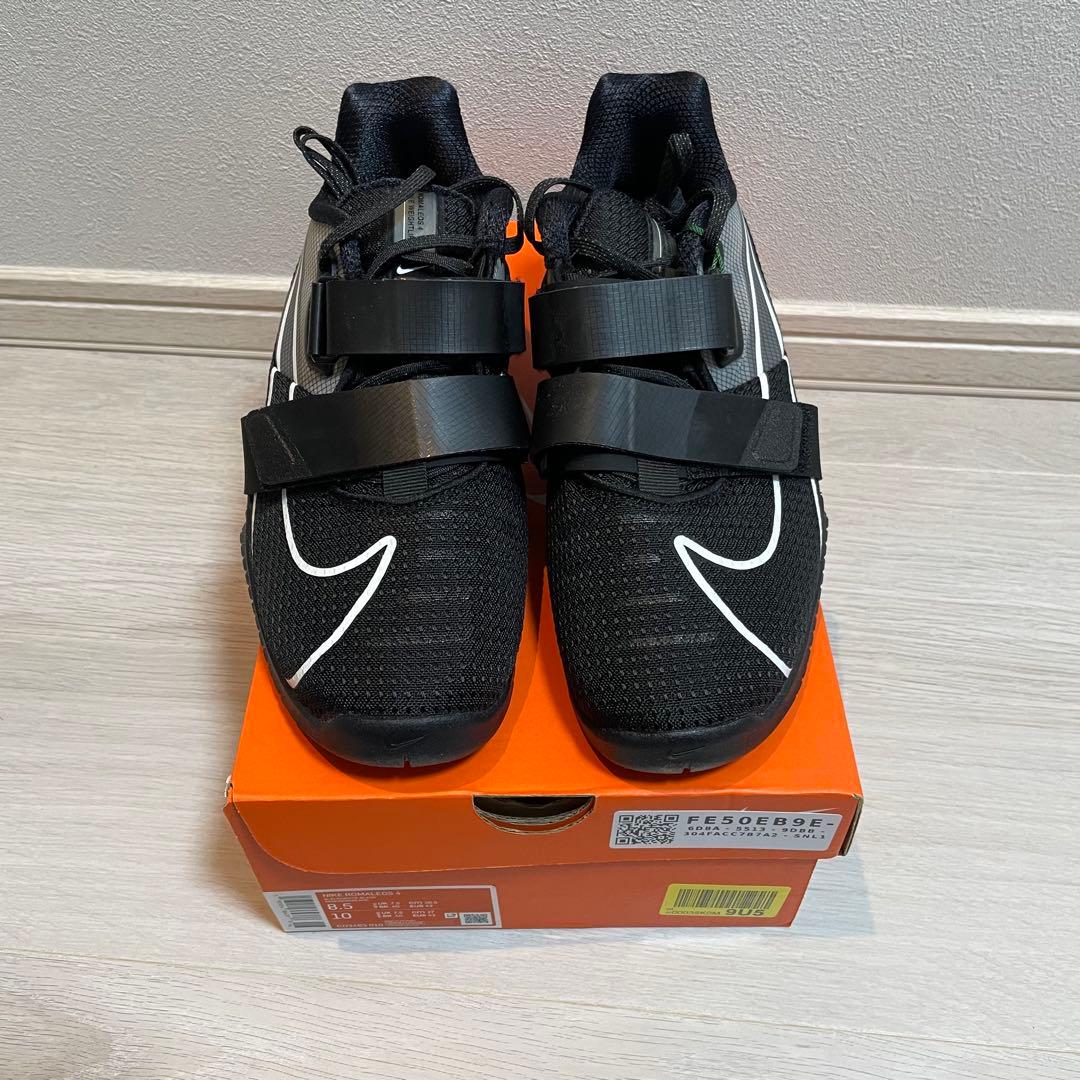 【新品未使用】Nike Romaleos 4 ロマレオス4 ブラック 27.5