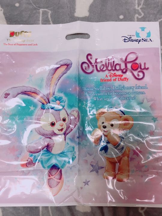 ダッフィー　目覚まし時計　ショップバッグ付き❗️
