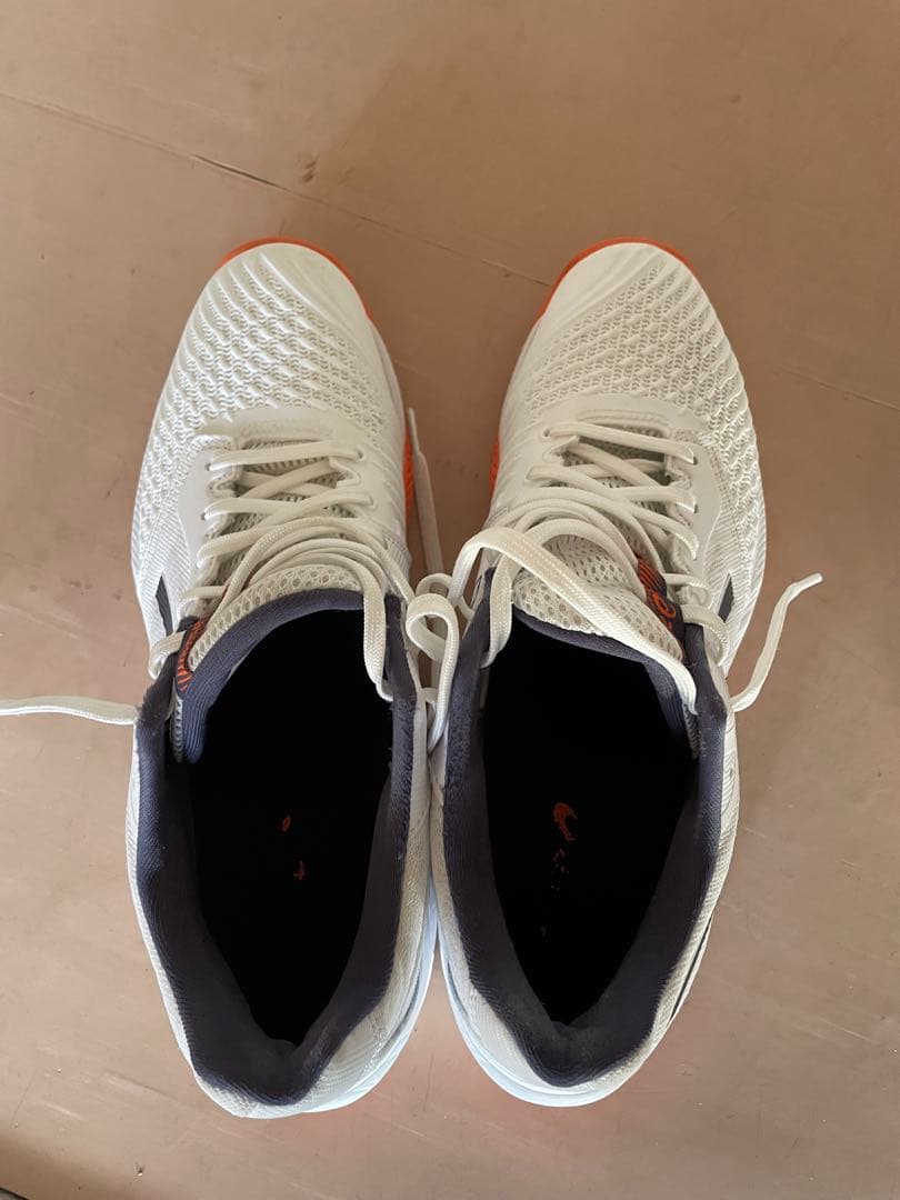 ASICS GEL-ROCKET 10 バレーボールシューズ ホワイト/オレンジ