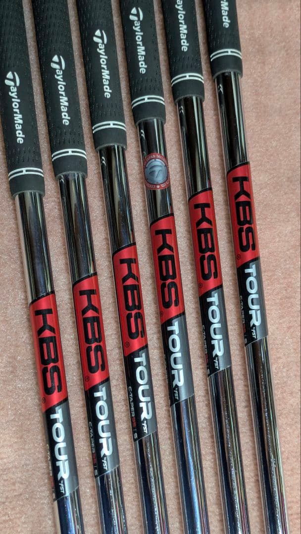 TaylorMade KBS TOUR C-TAPER95(S) 6本セット