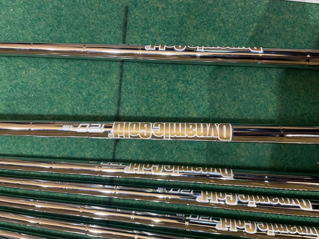 フォーティーン FH1000 DG120 レアグリップ7本 （4番~P）＋1本