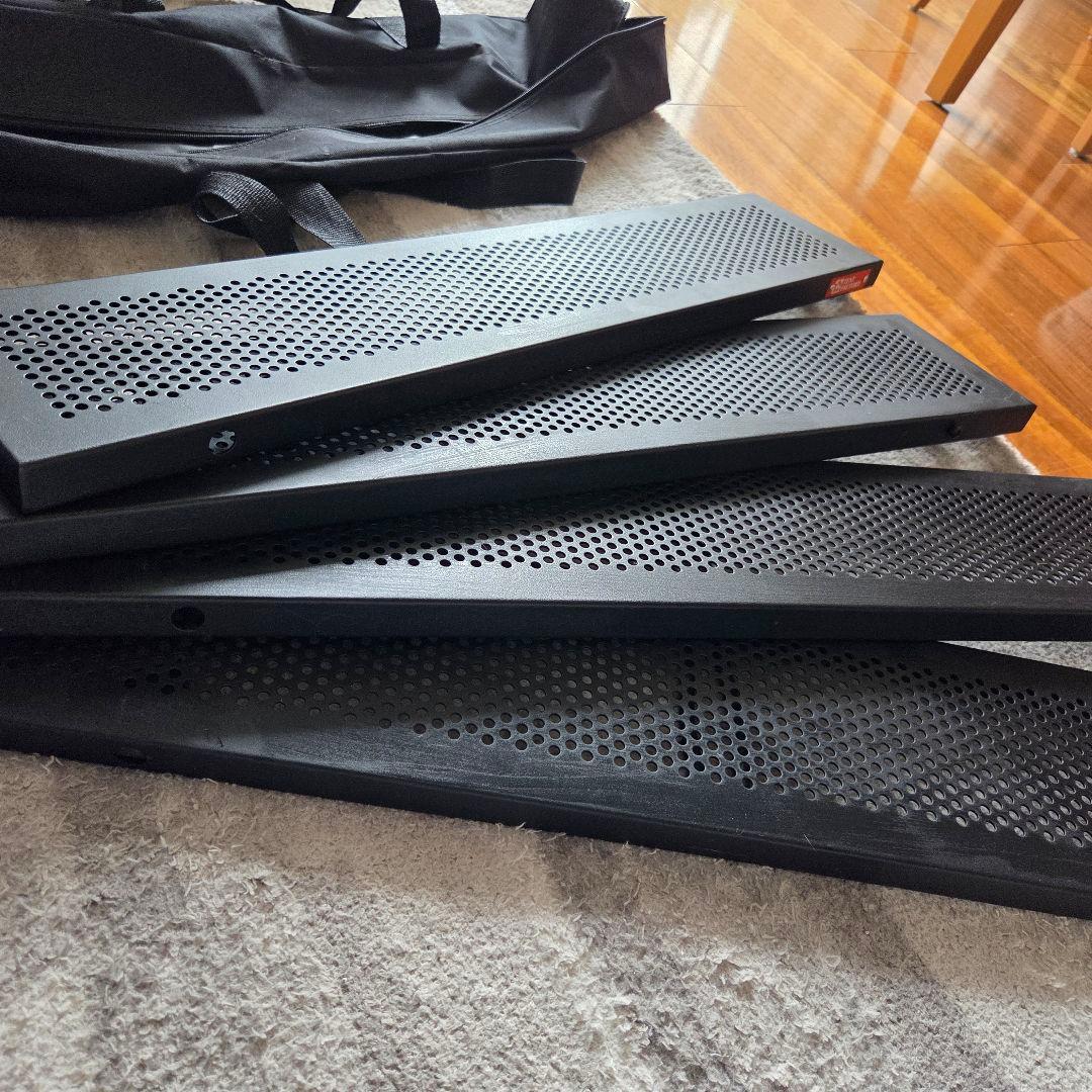 TENT FACTORY スチールワークスフリー4セット880 焚き火台テーブル