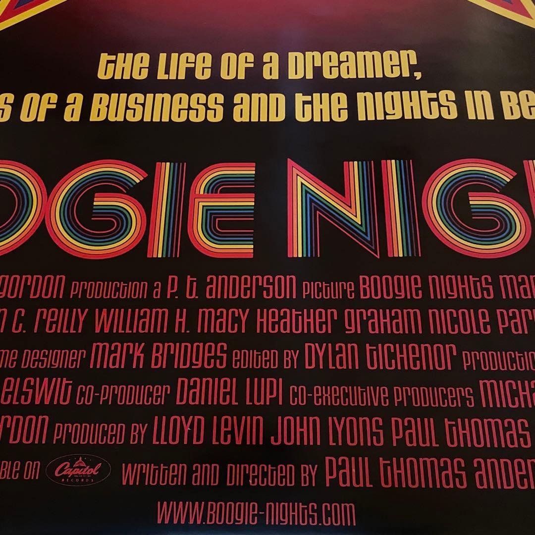90s デッドストック BOOGIE NIGHTS 大判ポスター