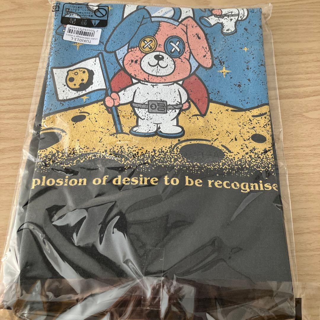 tuki. USAGI SAN Vintage Tシャツ　Lサイズ　承認欲求爆発