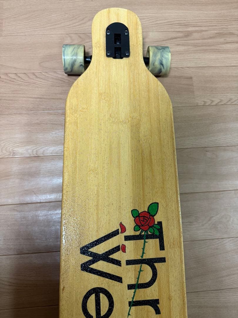 中古美品 Three Weather ロングスケートボード