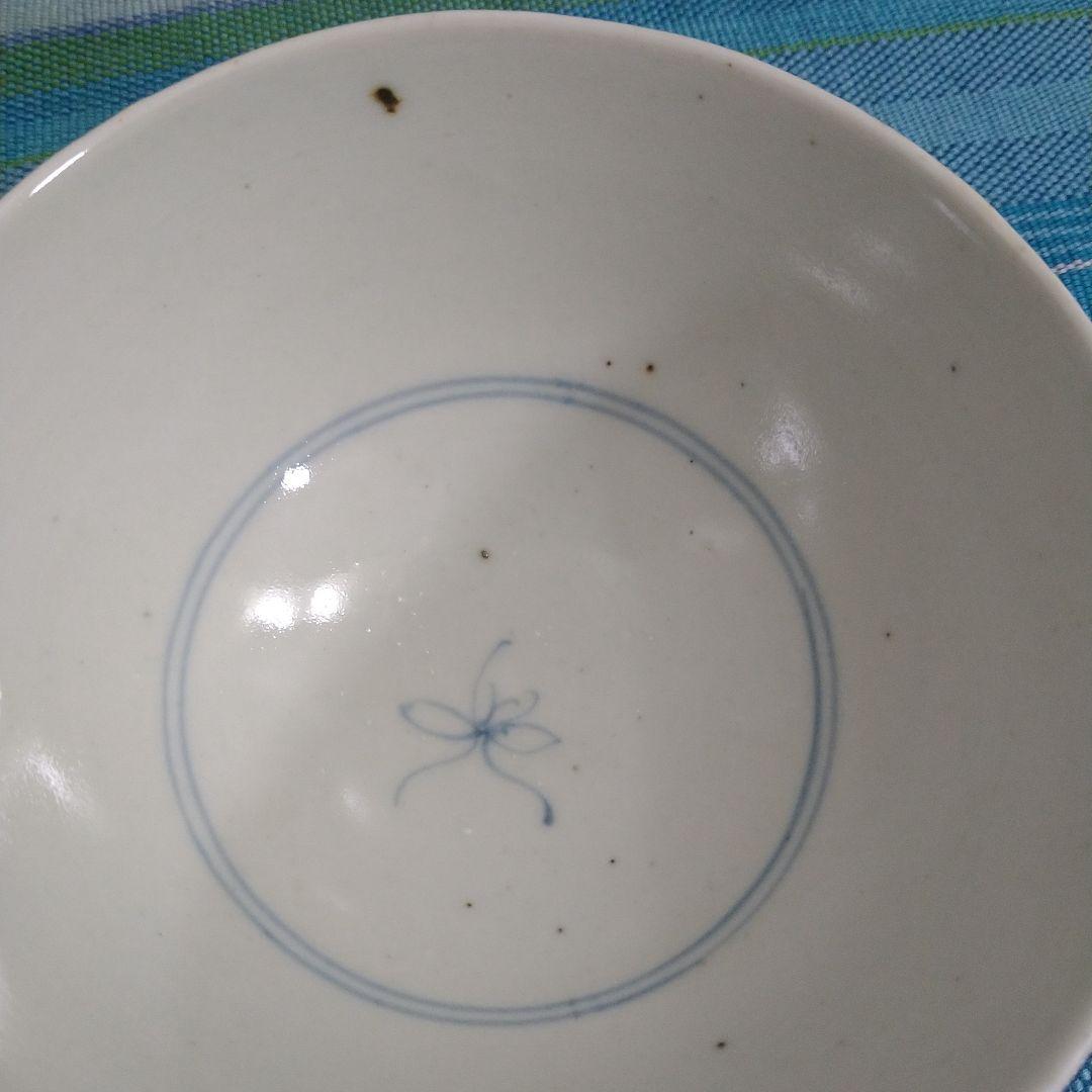 兵頭侑亀さん　飯茶碗古戸部花蝶文