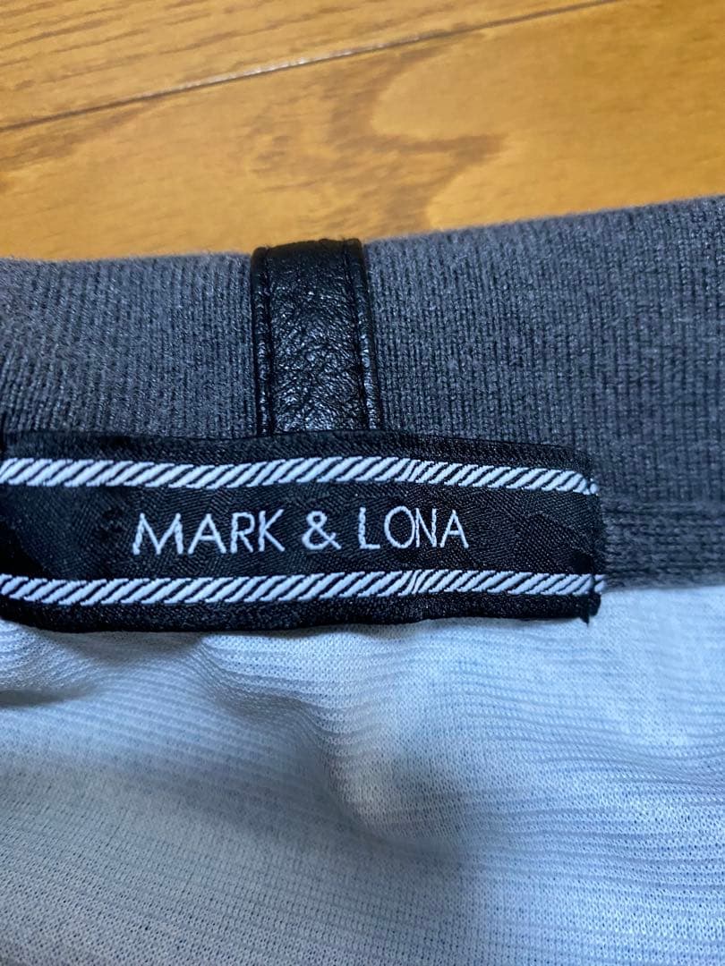 MARK&LONA マークアンドロナ ポロシャツ　ライトストーン メンズデニムＭ