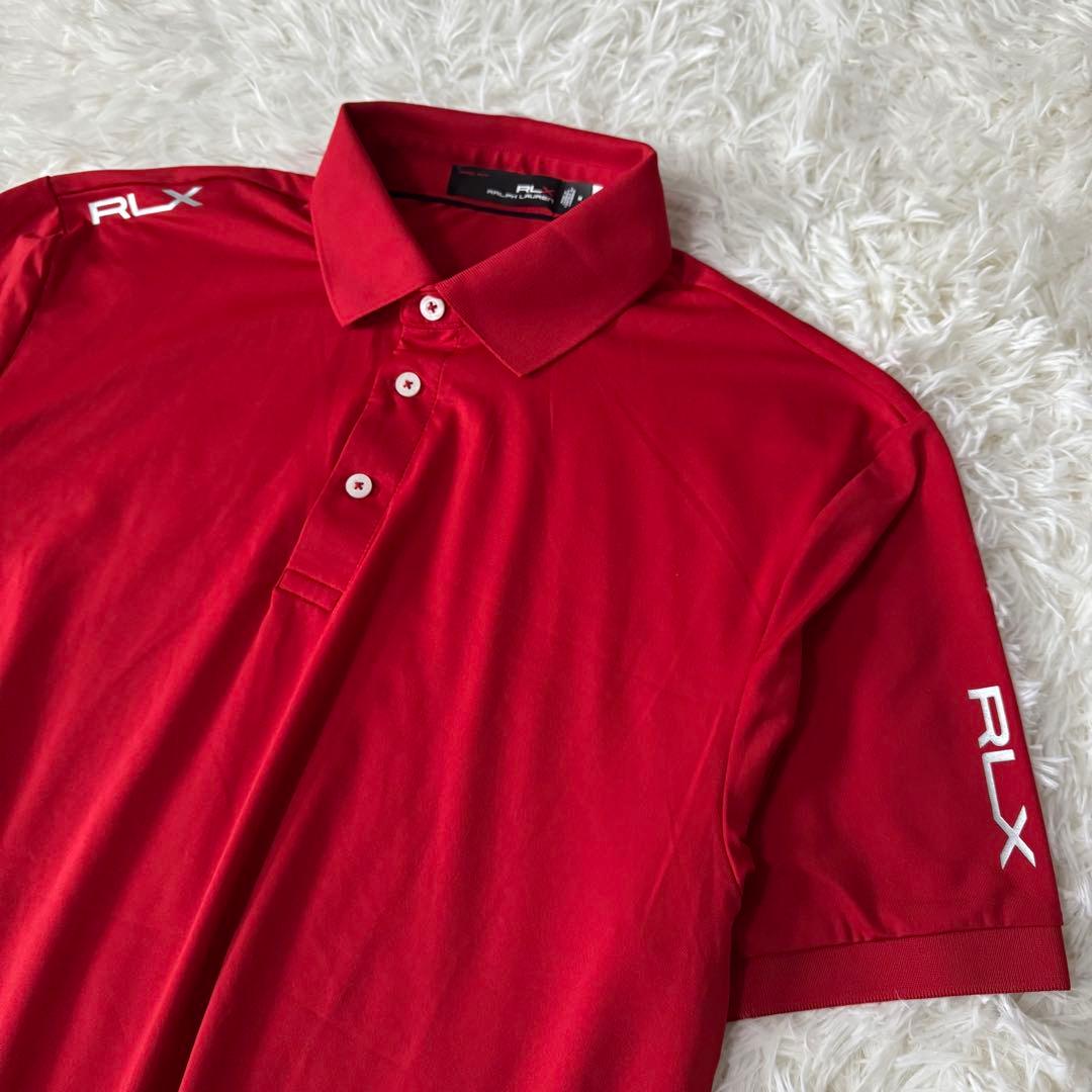 現行 QRタグ✨RLX ラルフローレン 半袖 ポロシャツ メンズ Mサイズ 美品