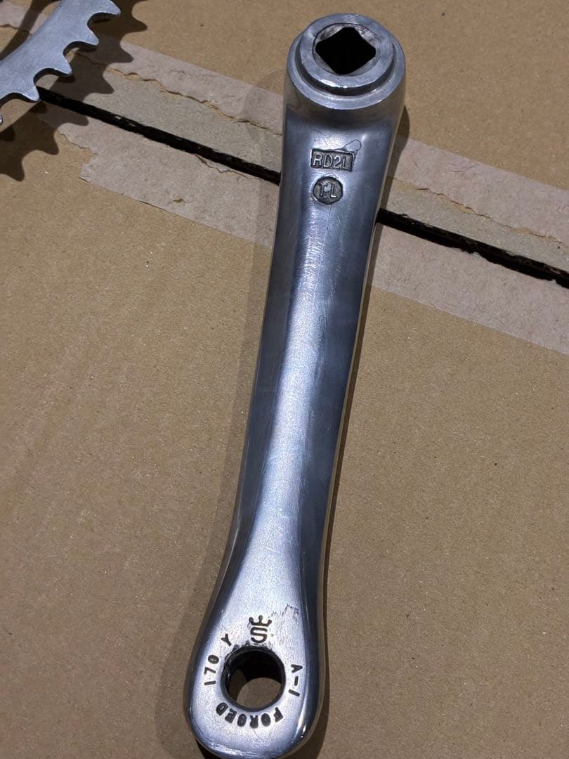 Sugino シングル用クランク　170mm 46T