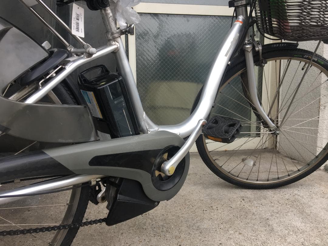 地域限定送料無料　パス　ナチュラ　12,3AH　シルバー　神戸市　電動自転車