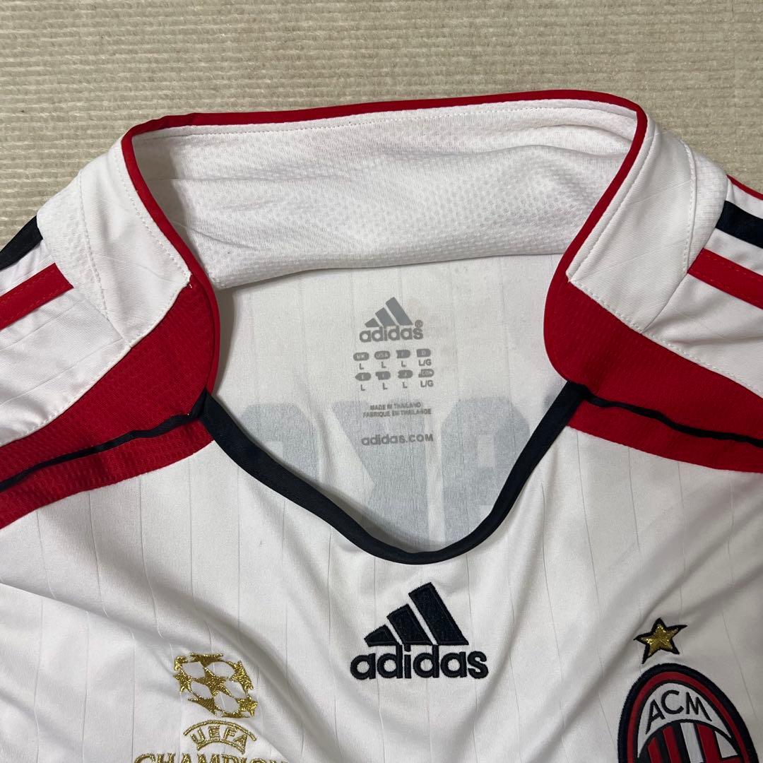 adidas 07-08 ACミラン アウェイユニフォーム 長袖 カカ