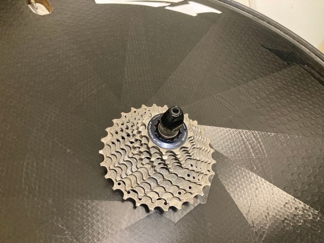 ZIPP Super9 ディスクホイール　リムブレーキ　チューブラー