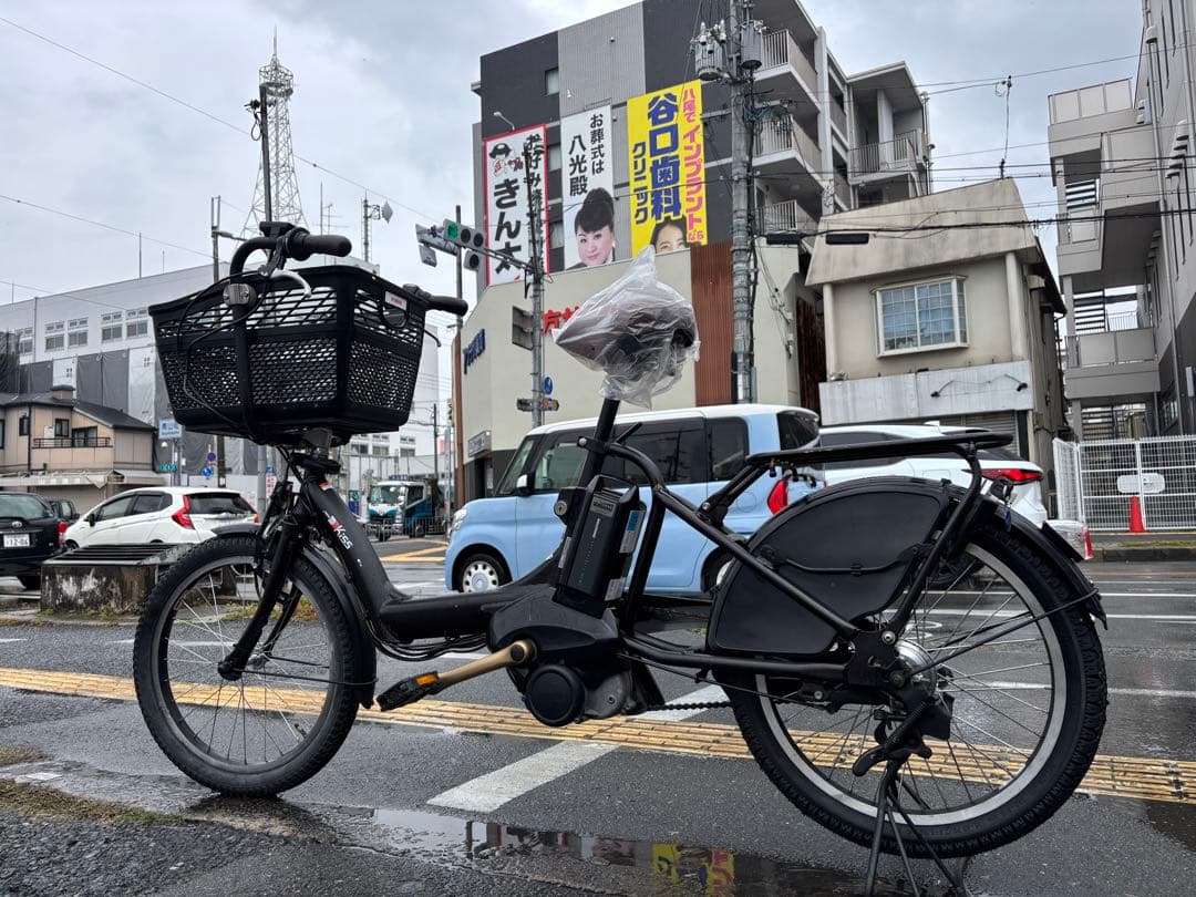 076中古YAMAHA電動アシスト自転車　6.2Ah 大阪