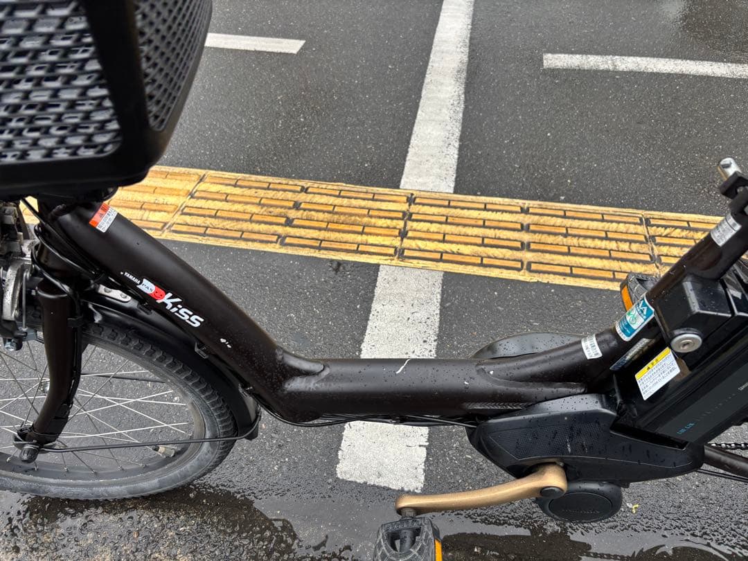 076中古YAMAHA電動アシスト自転車　6.2Ah 大阪