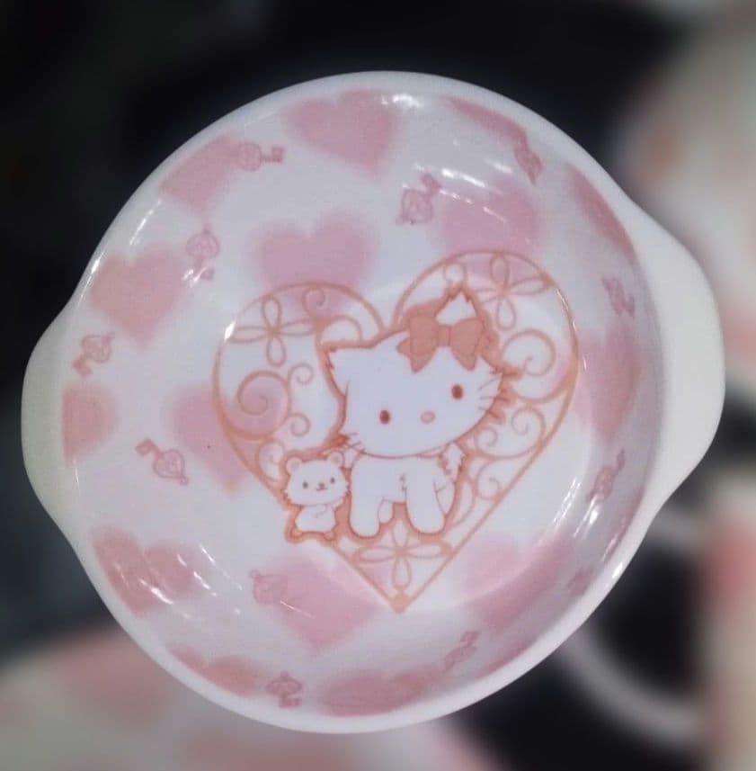 チャーミーキティ 陶器食器マグカップ5点セット ハローキティ限定販売記念
