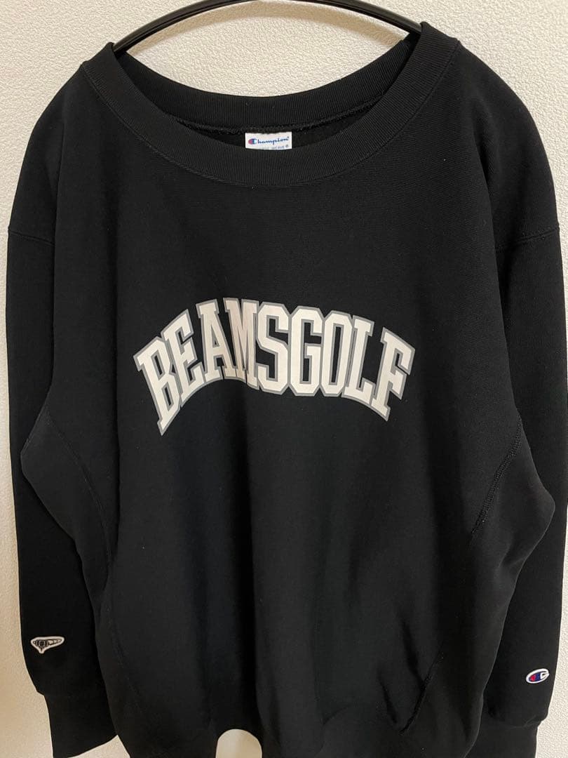 beams ビームスゴルフ チャンピオン コラボ RW スウェット トレーナー