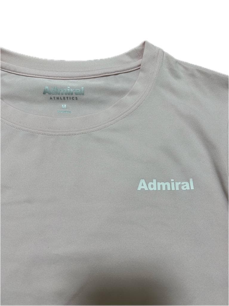 アドミラル サイドスリットヘム 長袖Tシャツ 　ピンク　M