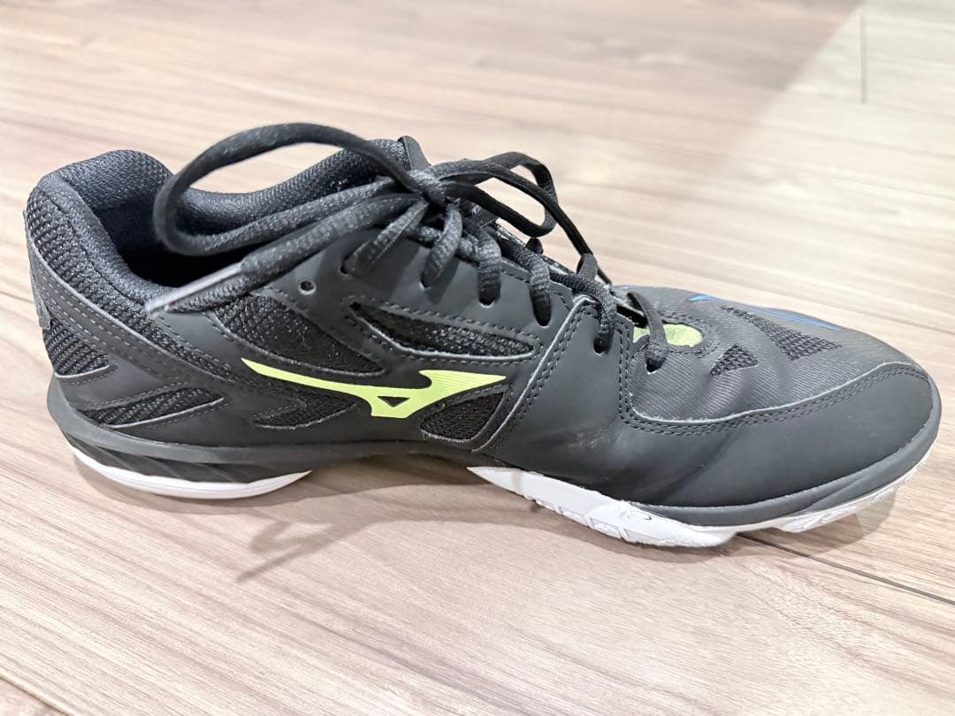 Mizuno バドミントンシューズ ブラック/ブルー