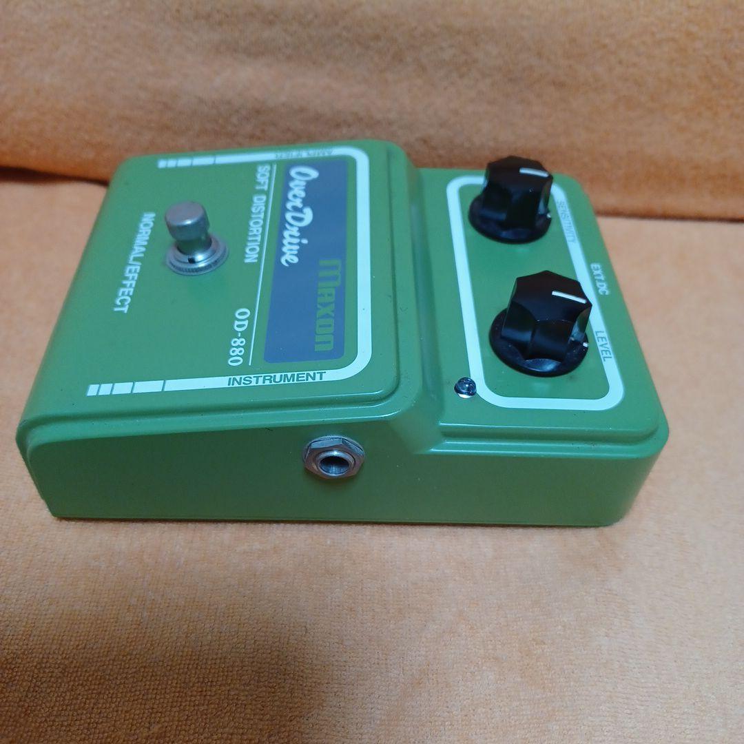 Maxon OD-880 オーバードライブ　復刻版の初期